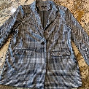 Houndstooth Blazer women’s size Large